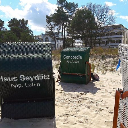 Haus "Seydlitz" In Binz - Wg15 "Lubin" Mit Terrasse Strandnah ภายนอก รูปภาพ