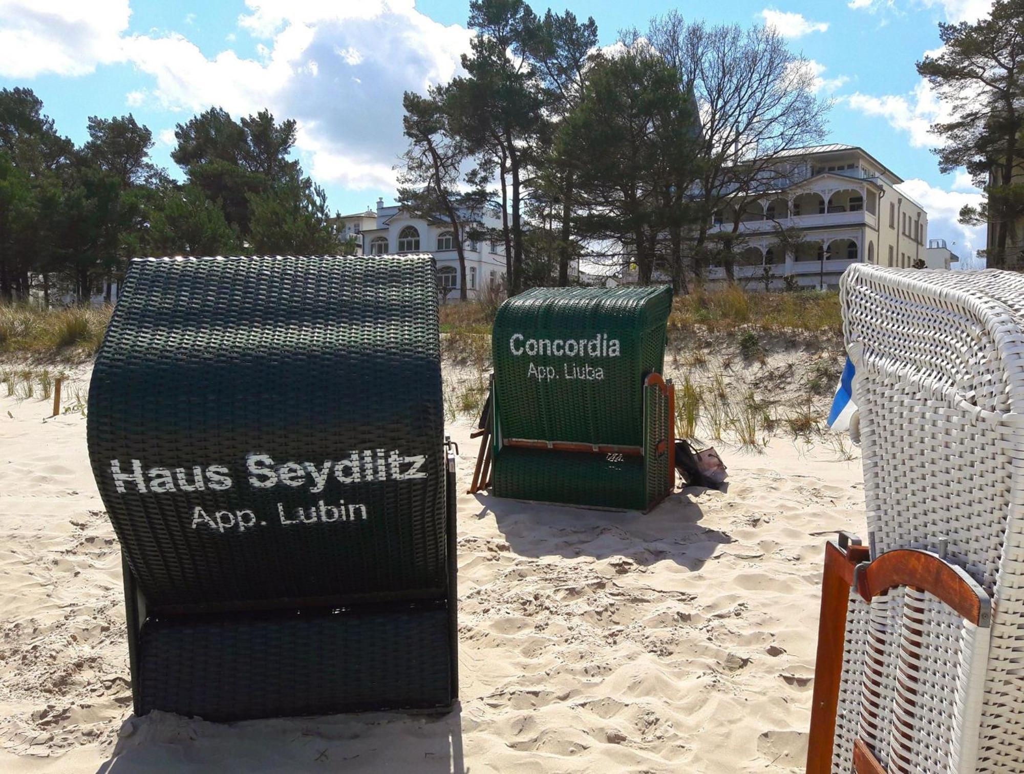 Haus "Seydlitz" In Binz - Wg15 "Lubin" Mit Terrasse Strandnah ภายนอก รูปภาพ